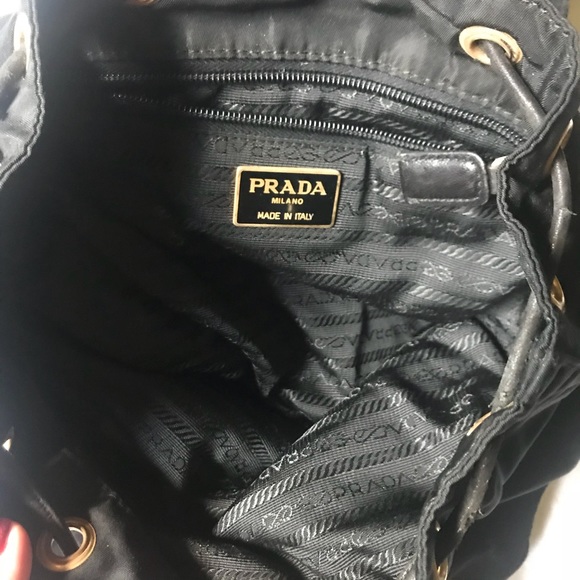 Prada small backpack chain strap / MAKE AN OFFER - Picture 3 of 8
